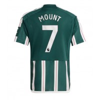 Koszulka piłkarska Manchester United Mason Mount #7 Strój wyjazdowy 2023-24 tanio Krótki Rękaw